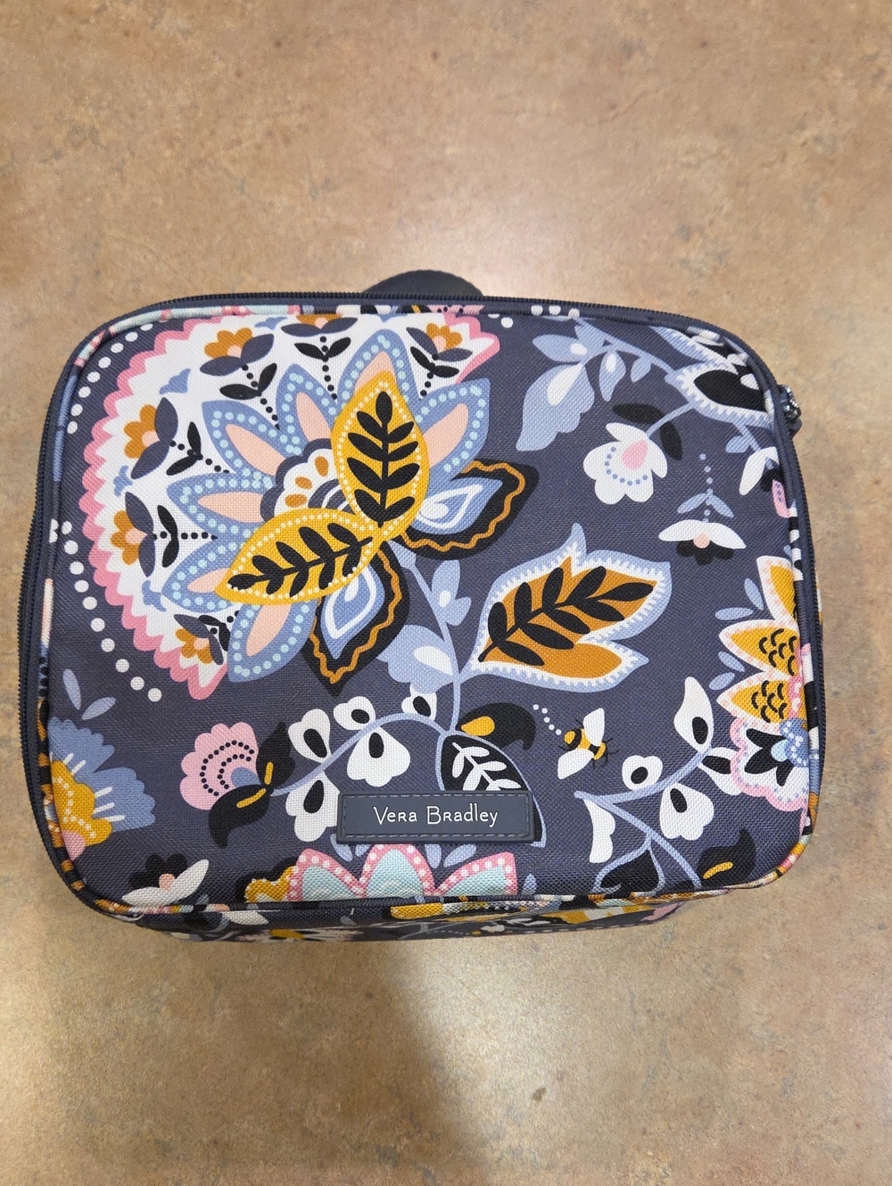 Vera Bradley Purple Floral Lunchbox
